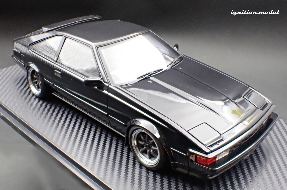 Ignition Model IG3531 1/18 Toyota Celica XX A60 Supra Watanabe Black Resin