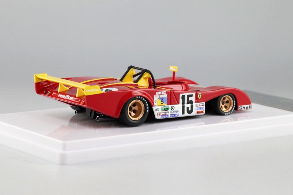 Tecno Model TM43-04A 1/43 Ferrari 312 PB #15 Le Mans 1973 Ickx Redman Resin