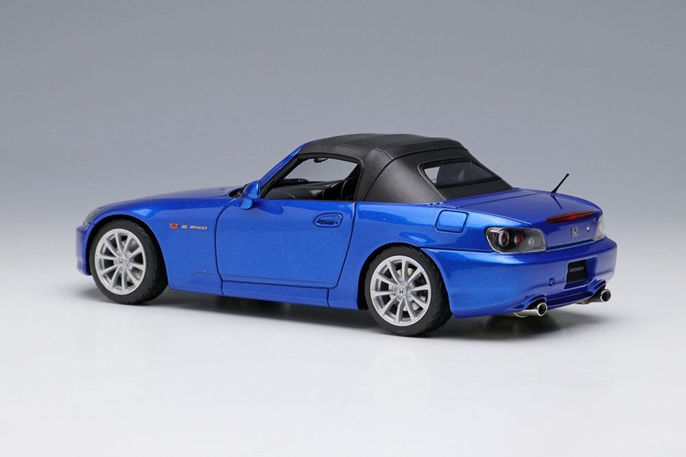 Make Up EIDOLON EM677A 1/43 Honda S2000 AP2 2005 Bermuda Blue Pearl Resin