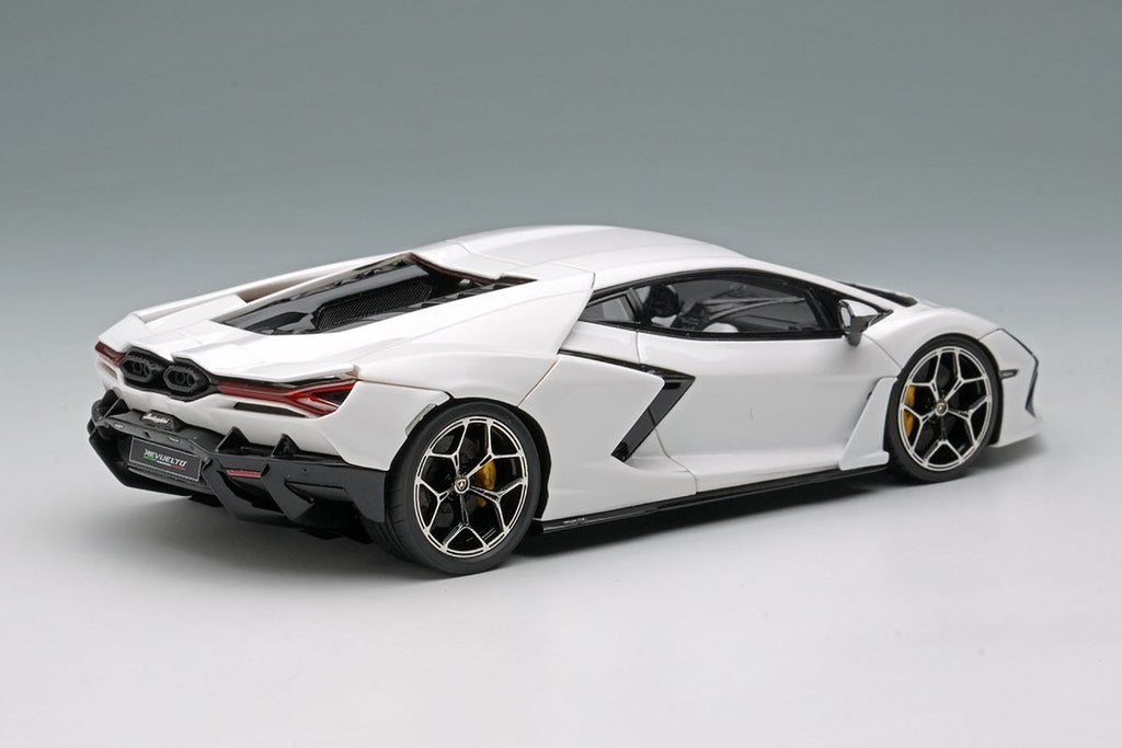 Make Up EIDOLON EM739B 1/43 Lamborghini Revuelto 2024 Bianco Monocerus/Black