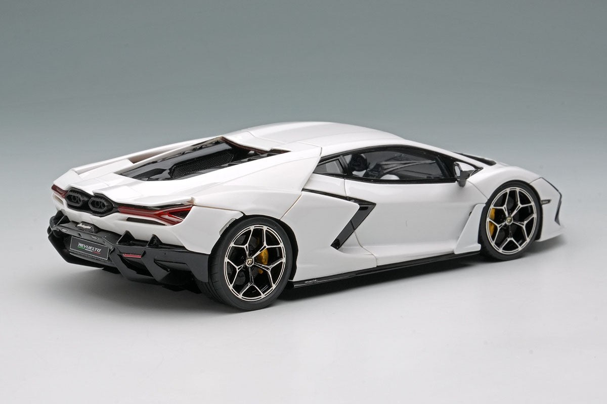 Make Up EIDOLON EM739B 1/43 Lamborghini Revuelto 2024 Bianco Monocerus/Black
