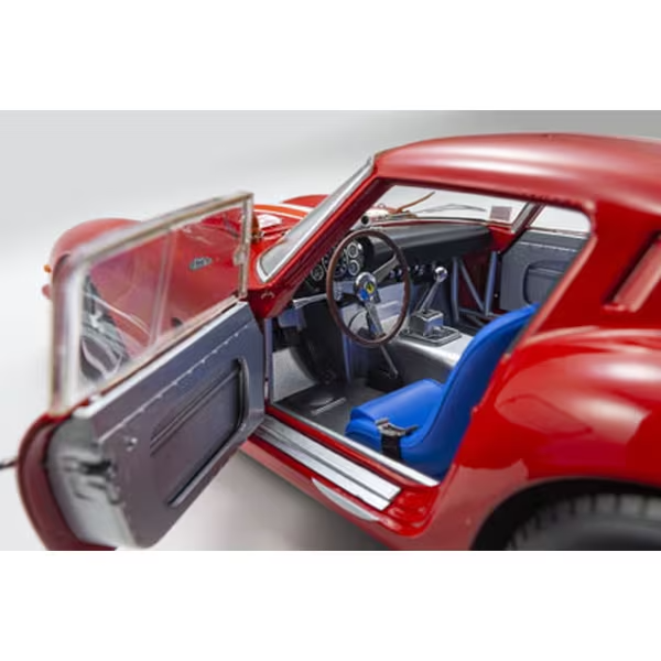 Kyosho KS08438A 1/18 Ferrari 250 GTO 1962 Le Mans #19 Diecast Model Car