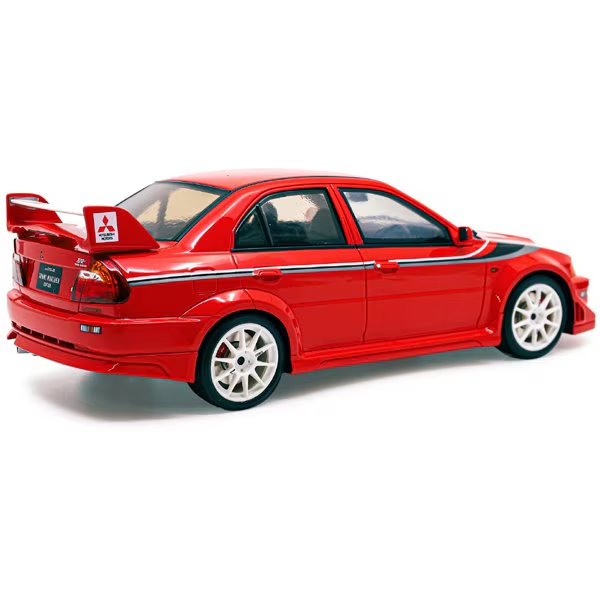 Pop Race PK18-EV65-RD01 1/18 Mitsubishi Evolution 6.5 Tommi Mäkinen Edition Red