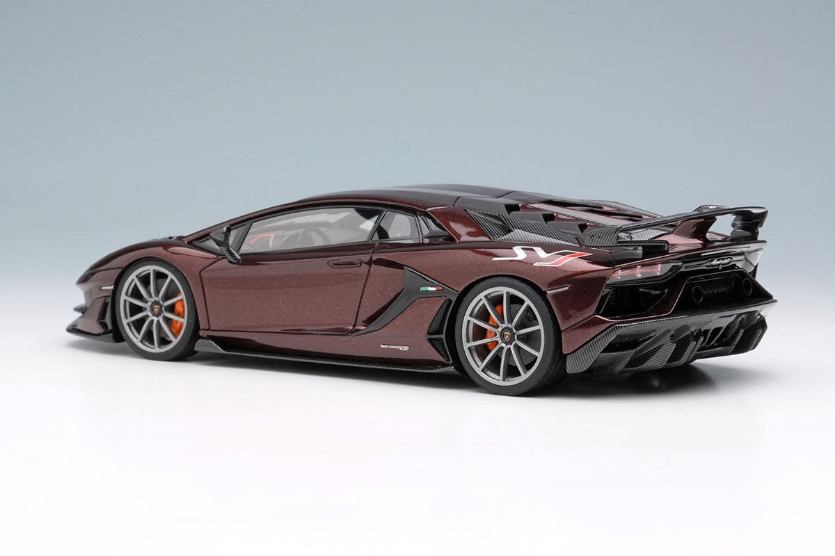 EIDOLON EM513J 1/43 Lamborghini Aventador SVJ 2018 Nireo Marrone Eklipsis Resin