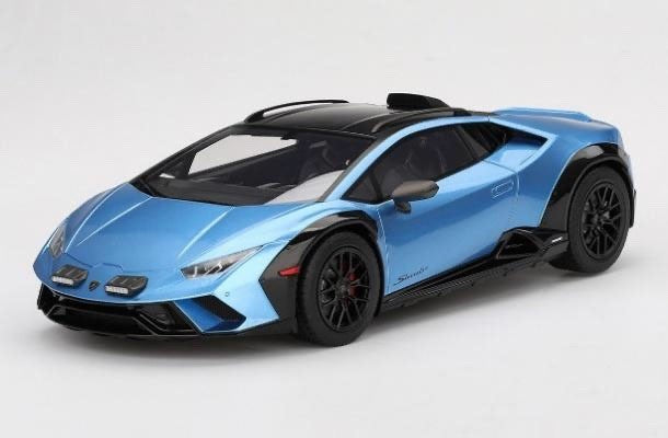 Top Speed TS0609 1/18 Lamborghini Huracan Sterrato 2023 Blu Aegir Blue Resin