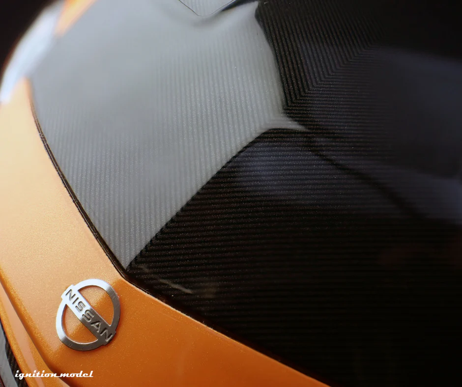 Ignition Model IG3382 1/18 TOP SECRET Nissan Fairlady Z RZ34 Orange Met Resin