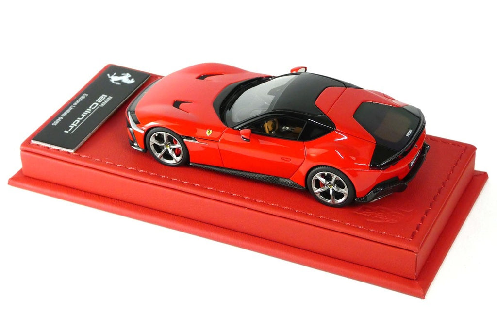 BBR C299ADL 1/43 Ferrari 12 Cilindri Coupe Rosso Corsa Deluxe Leather Ltd 85pcs