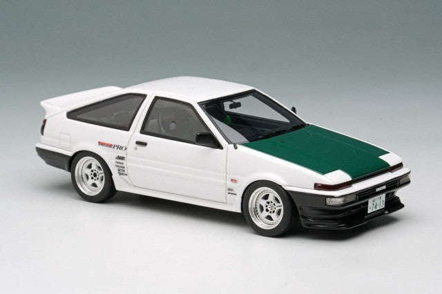 EIDOLON EM718 1/43 Toyota Sprinter Trueno (AE86)(3Door) Tk-Street Ver. White
