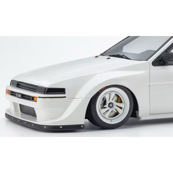 Kyosho KSR18070W 1/18 Toyota Sprinter Trueno AE86 Khyzyl Saleem White