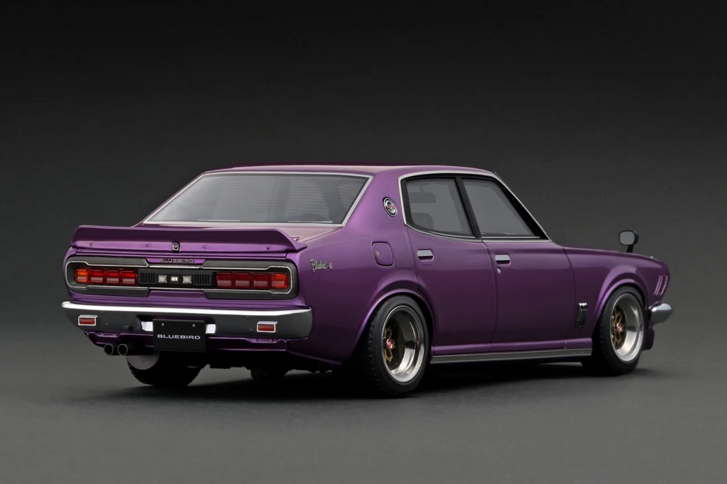 Ignition Model IG3171 1/18 Nissan Bluebird U 2000GTX G610 Datsun 610 Purple