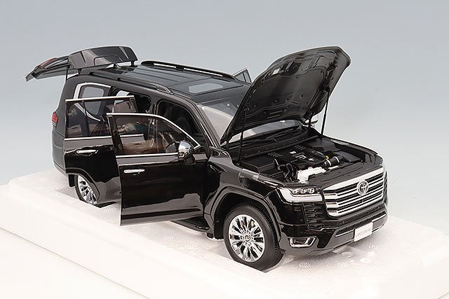 LCD Model LCD18013ZXBL 1/18 Toyota Land Cruiser 300 ZX Black Diecast