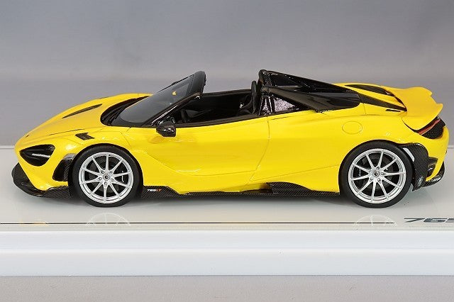 TrueScale TSM430627 1/43 McLaren 765LT Spider 2023 Volcano Yellow Resin
