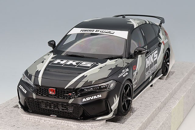 MOTORHELIX FS-M85318 1/18 Honda Civic Type R FL5 HKS Black