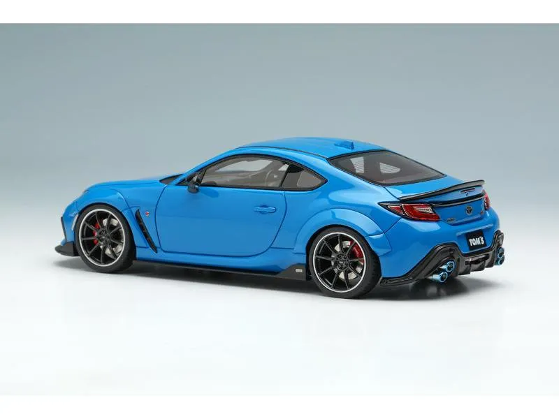 Make Up EIDOLON EM725C 1/43 TOM'S GR86 Wide Body 2022 Bright Blue (Resin)