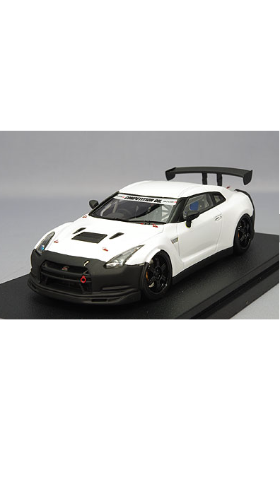 hpi hpi8457 1/43 Nissan GT-R R35 Test Car Fuji 2009 Multi Color Resin