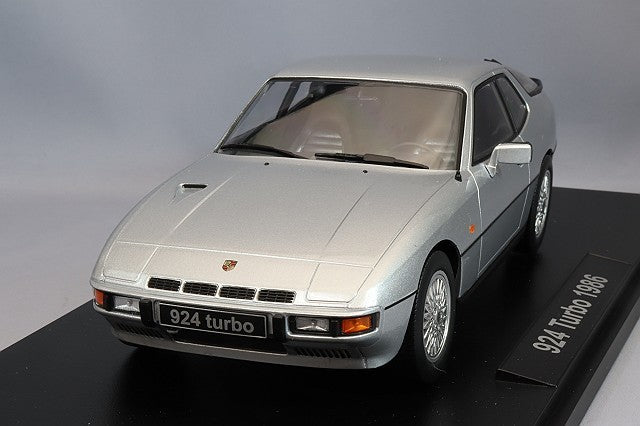 KK Scale KKDC180901 1/18 Porsche 924 Turbo 1986 Silver Diecast