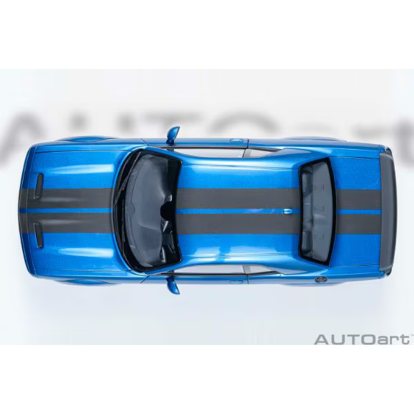 AUTOart 71767 1/18 Dodge Challenger SRT Super Stock 2023 Blue Diecast