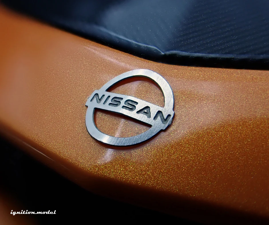 Ignition Model IG3382 1/18 TOP SECRET Nissan Fairlady Z RZ34 Orange Met Resin