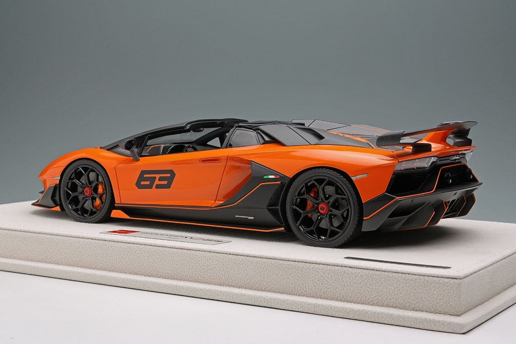 EIDOLON EML030I 1/18 Lamborghini Aventador SVJ 63 Roadster 2019 Arancio Atlas