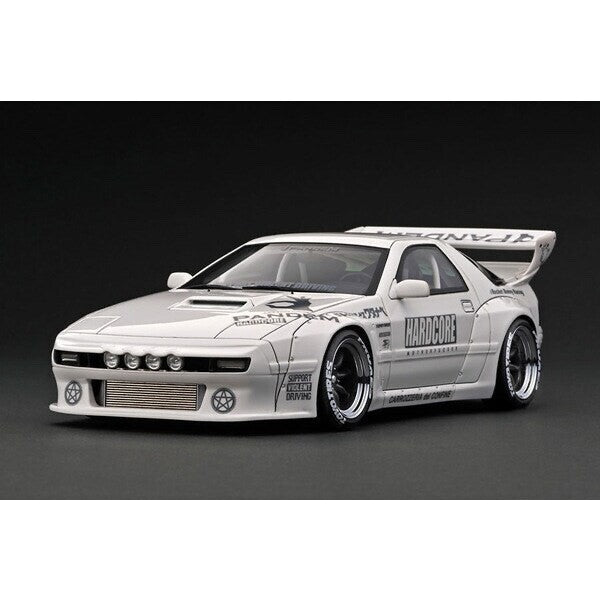 ignition model IG2918 1/18 Mazda Pandem RX-7 RX7 (FC3S) (White) with Engine