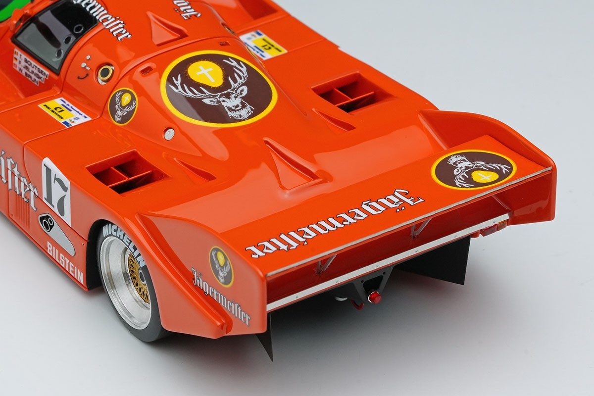 Make Up VISION VM052 1/43 Porsche 962C Brun Jagermeister Spa 1986 No.17 Ltd 120