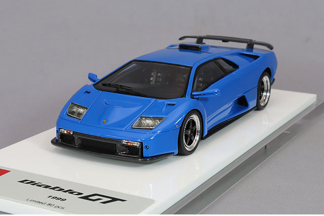 EIDOLON EM782G 1/43 Lamborghini Diablo GT 1999 Blu Le Mans Resin