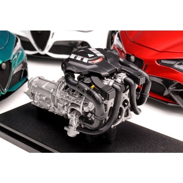 MOTORHELIX M89002 1/18 Alfa Romeo Giulia GTA Montreal Green Die-cast Model