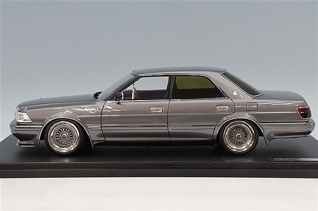 Ignition Model IG3738 1/18 Toyota Crown Royal Saloon G 130 Gray Resin