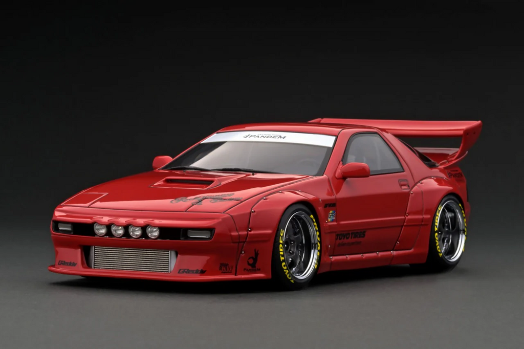 Ignition Model IG2914 1/18 PANDEM Mazda RX-7 FC3S Red Resin