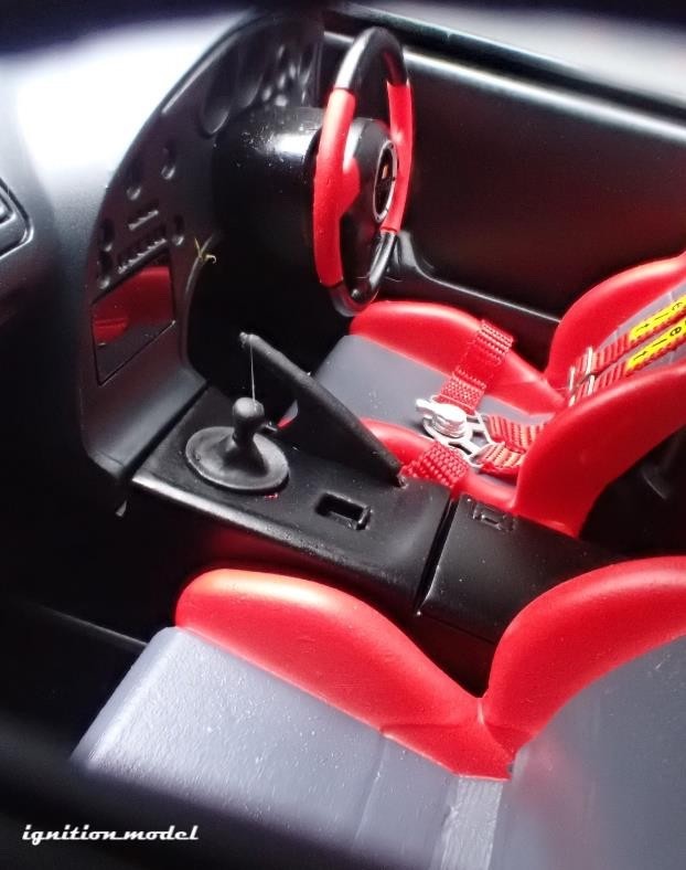 Ignition Model 1/18 Toyota Supra A80 TRD 3000GT Black Resin Model IG3599