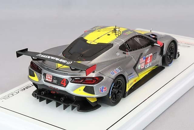 TSM TSM430640 1/43 Chevrolet Corvette C8.R 2022 IMSA Daytona 24H #4 Silver Resin