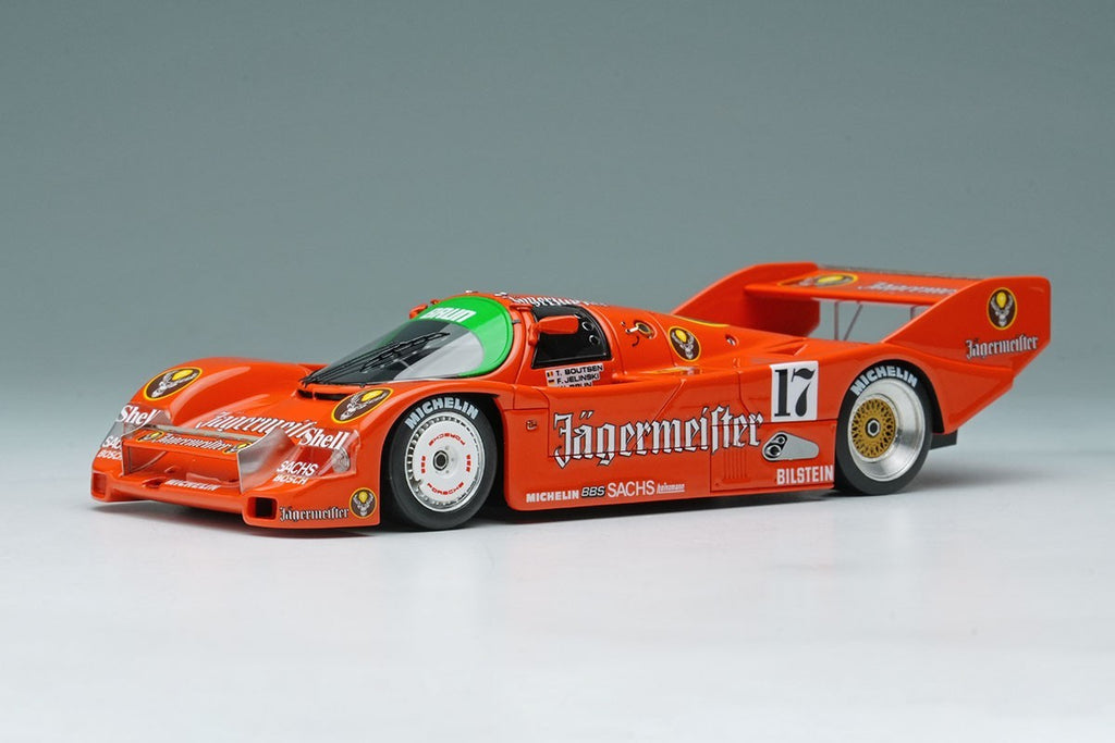 Make Up VISION VM052 1/43 Porsche 962C Brun Jagermeister Spa 1986 No.17 Ltd 120