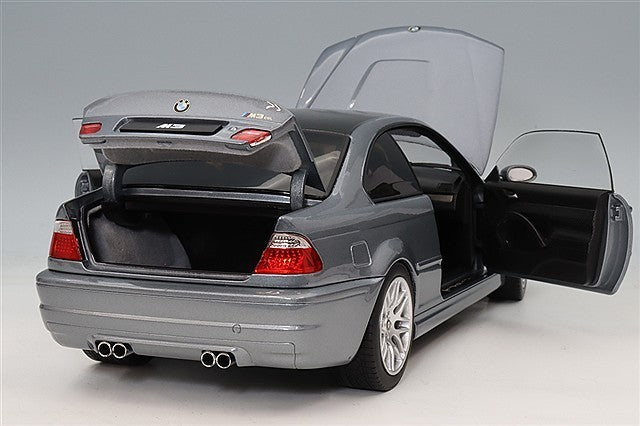 Norev FS-NO183016 1/18 BMW M3 CSL E46 2003 Gray Die-cast