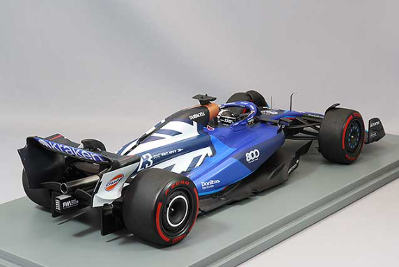 Spark S18S952 1/18 Williams FW45 British GP P8 2023 #23 Multi Resin