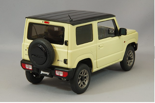 AUTOart Aa78500 1/18 Suzuki Jimny JB64 Ivory/Black Roof Composite