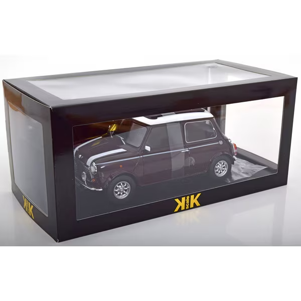 KK Scale KKDC120075L - 1/12 Mini Cooper Sunroof Purple Metallic/White Left-Hand