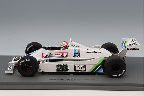 Spark S18S735 1/18 Williams FW07 British GP Winner 1979 #28 Multi Resin
