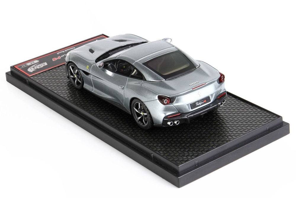 BBR BBRC250A 1/43 Ferrari Portofino M Closed Roof Grigio Titanio Metal Ltd 24pcs