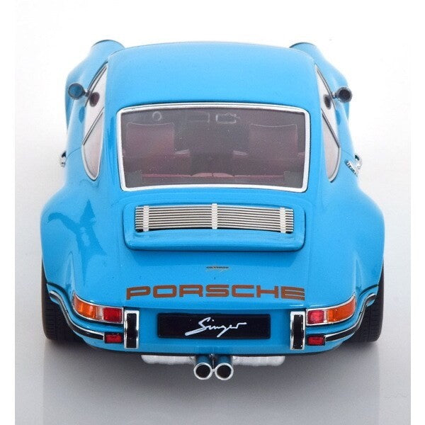 KK scale KKDC180445 1/18 Singer 911 Coupe Turquoise Blue Die-cast