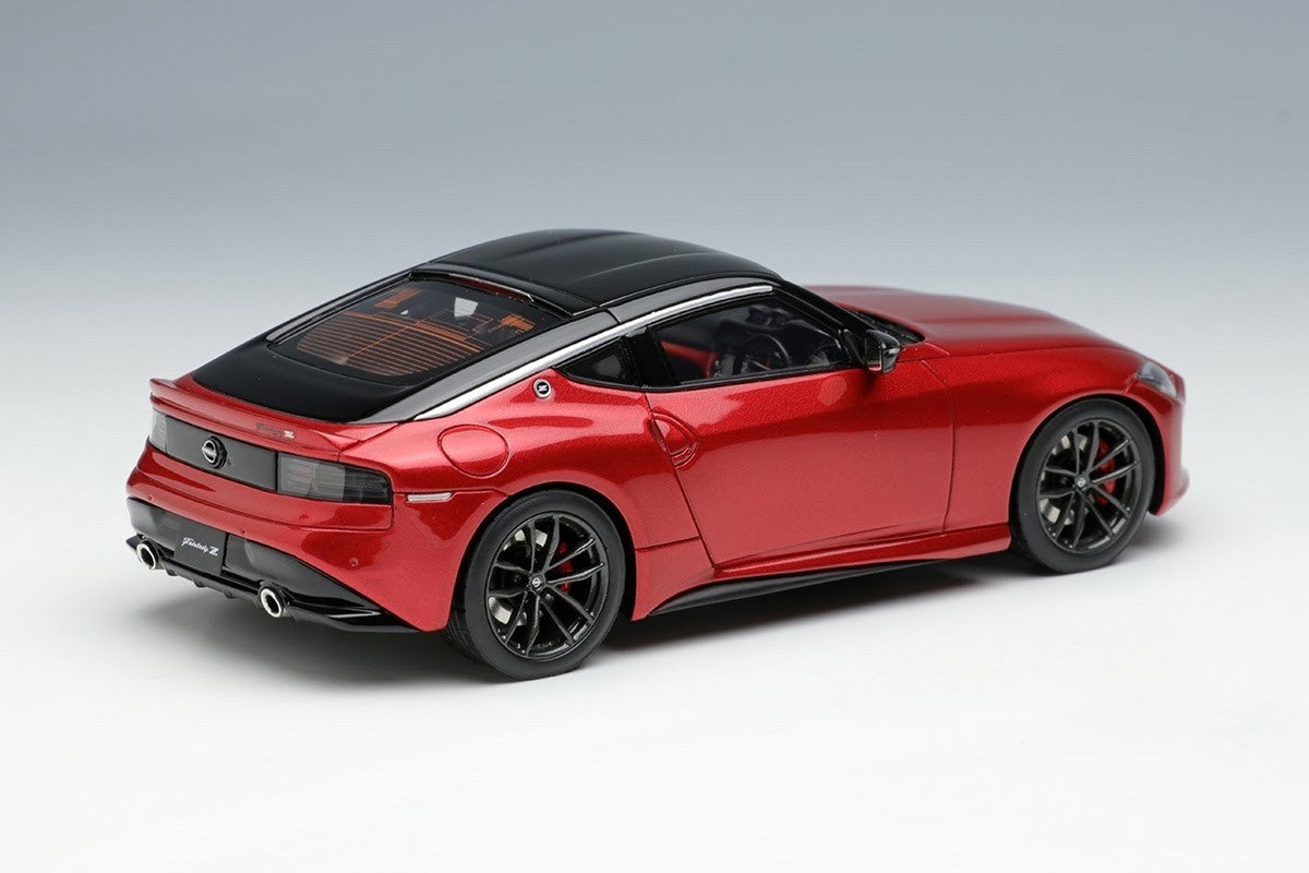 Make Up EIDOLON EM647C 1/43 Nissan Fairlady Z Ver ST Carmine Red/Black 2023