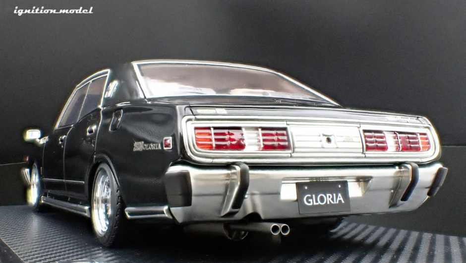 Ignition Model IG3555 1/18 Nissan Gloria Brougham 330 Shakotan Black Resin