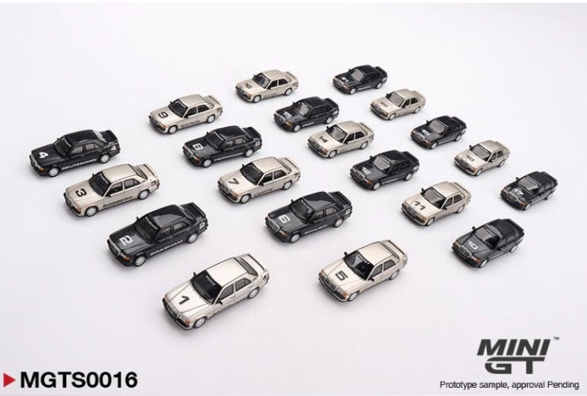 TSM MINI GT MGTS0016 1/64 Nürburgring Race of Champions 1984 - 20 car Set