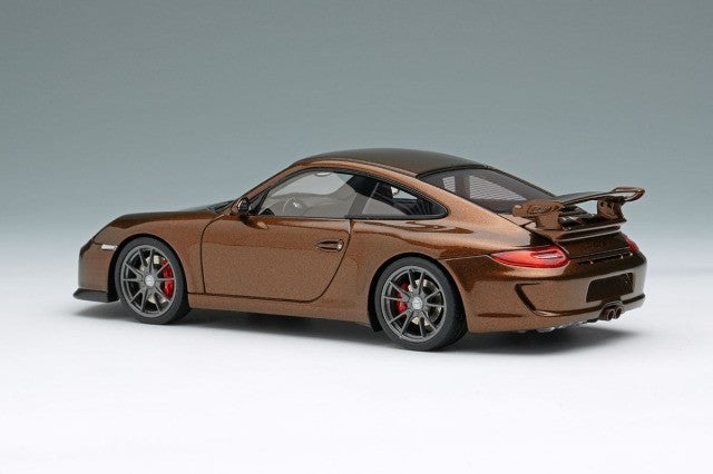 EIDOLON EM602L 1/43  Porsche 911 (997.2) GT3 2010 Macadamia Metallic Limited