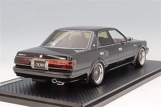 Ignition Model IG3736 1/18 Toyota Crown Royal Saloon G 130 Black Resin
