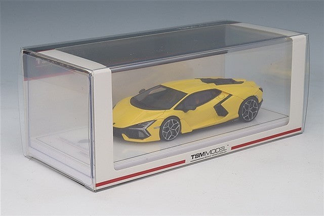 TSM TSM430846 1/43 Lamborghini Revuelto Giallo Yellow Resin Model Car