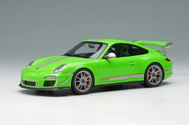 EIDOLON EM606E 1/43 Porsche 911 997.2 GT3 RS 4.0 2012 Green Yellow Resin