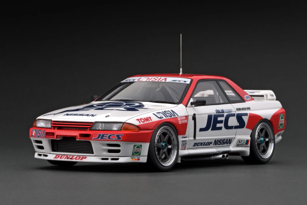 Ignition Model IG3141 1/18 JECS Nissan Skyline GT-R R32 1992 JTC with Hasemi