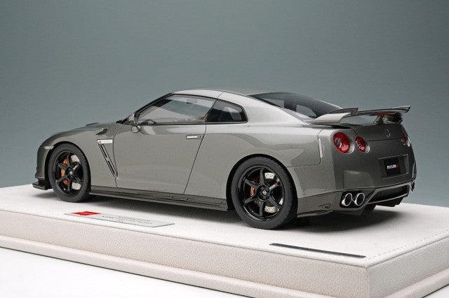 EIDOLON EML174 1/18 Nissan GT-R NISMO CRS 2008 Gray Resin