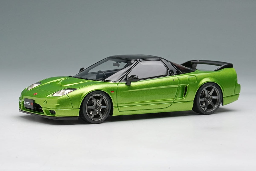 Make Up EIDOLON EM825E 1/43 Honda NSX-R NA2 2002 Lime Green Pearl Resin