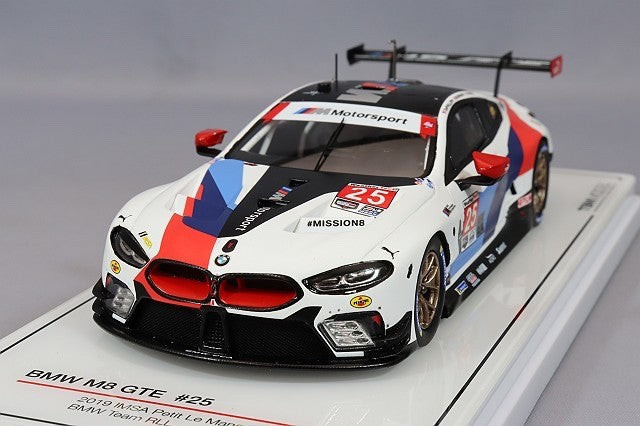 TSM TSM430469 1/43 BMW M8 GTE 2019 IMSA Petit Le Mans #25 Resin Model Car